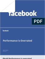 Performance is Overrated - NEDB 2012