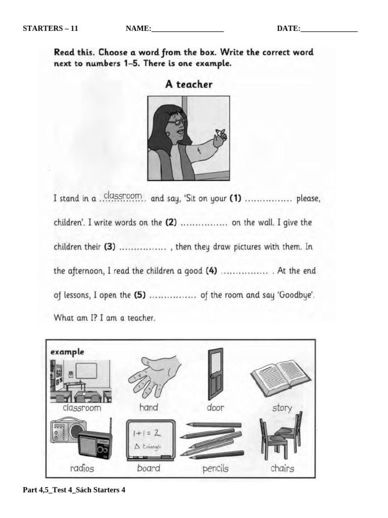 Starters - 11 | PDF