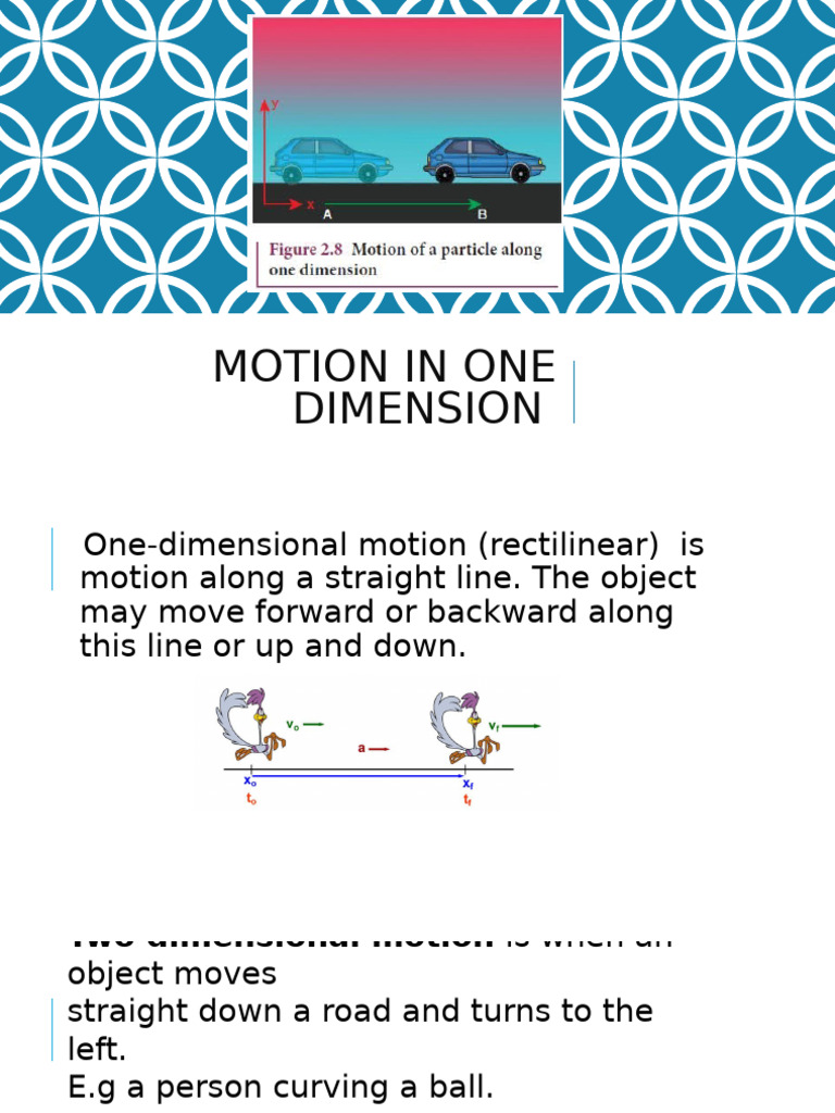 MOTION IN ONE DIMENSION Gr10 | PDF | Velocity | Acceleration