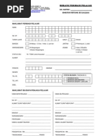 Borang Maklumat Murid Ringkas