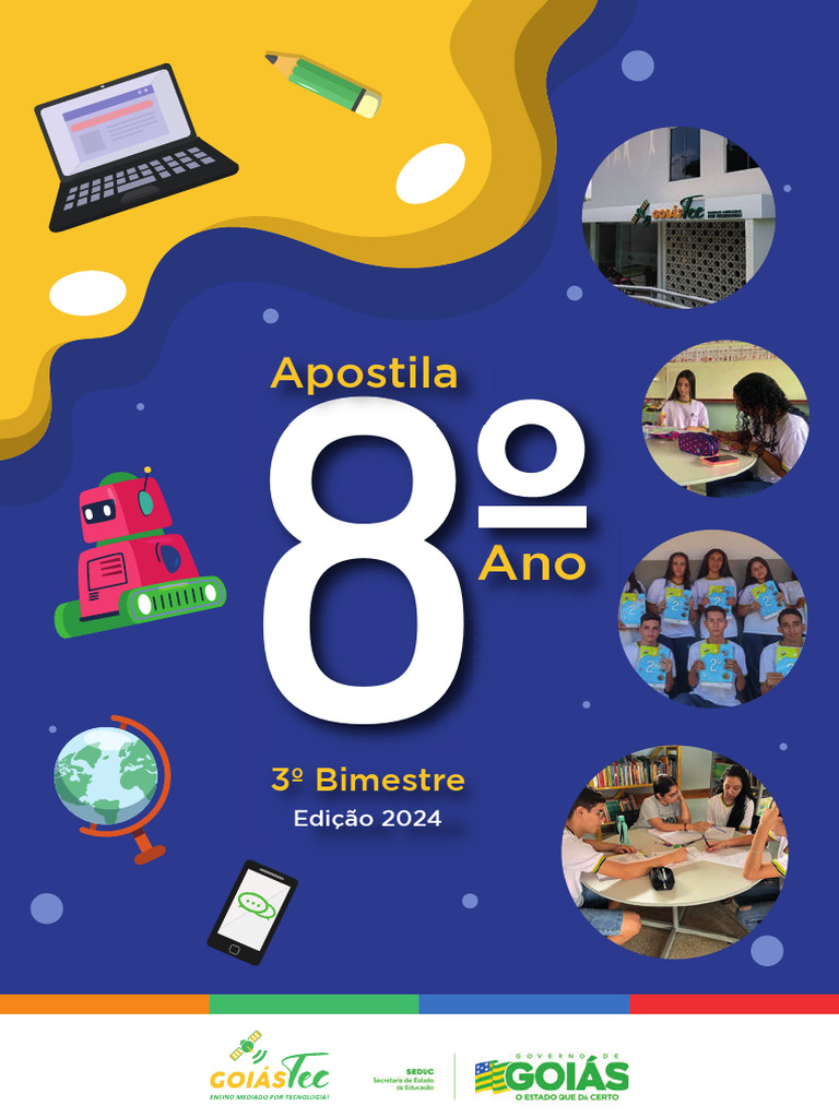 Apostila Goiás Tec 8º Ano - 3º Bimestre | PDF | Câmera