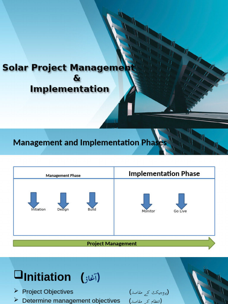Solar Project Management | PDF | Electrical Engineering | Renewable Energy