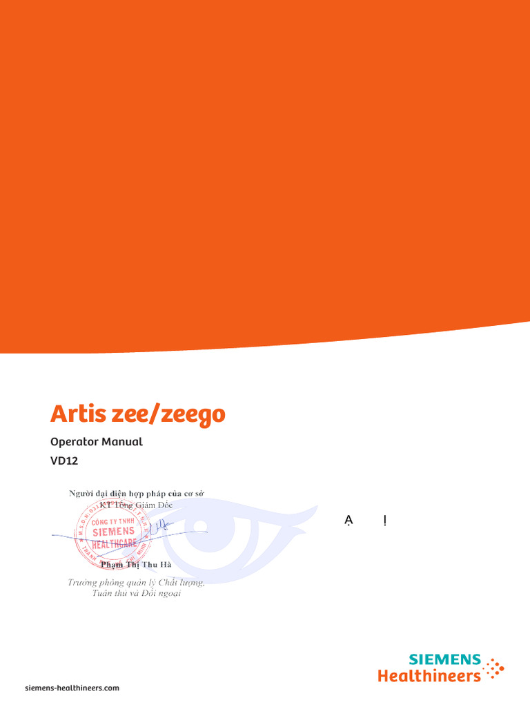 Artis Zee/Zeego Operator Manual | PDF | Menu (Computing)