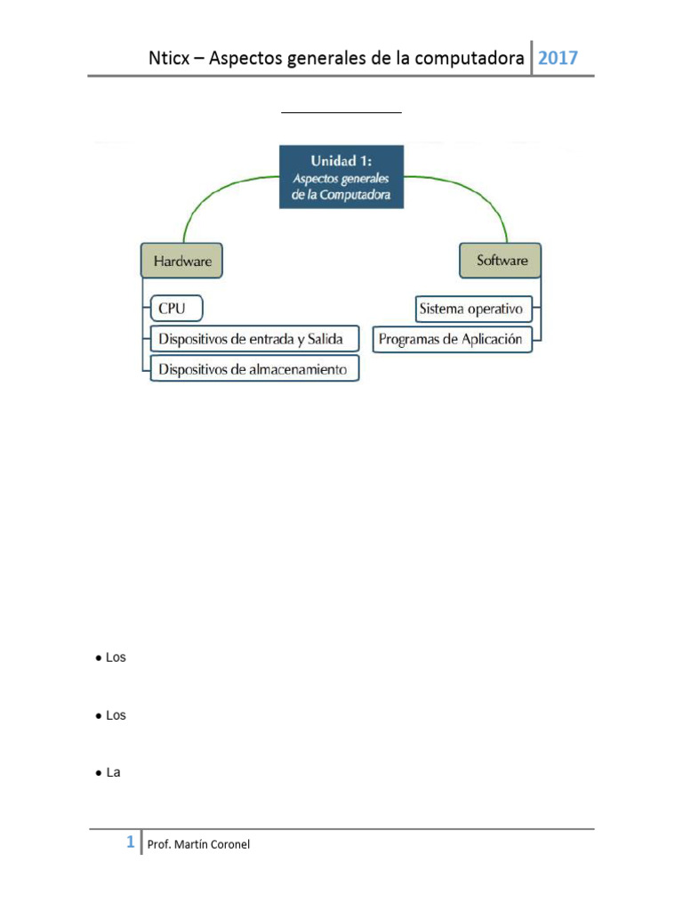 4 B - Nticx - La Computadora | PDF | Hardware de la computadora ...