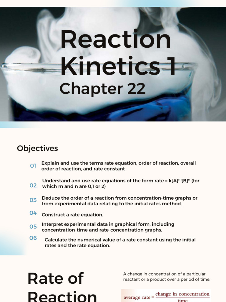Deducing Rate Equations in Kinetics | PDF | Reaction Rate | Chemical ...
