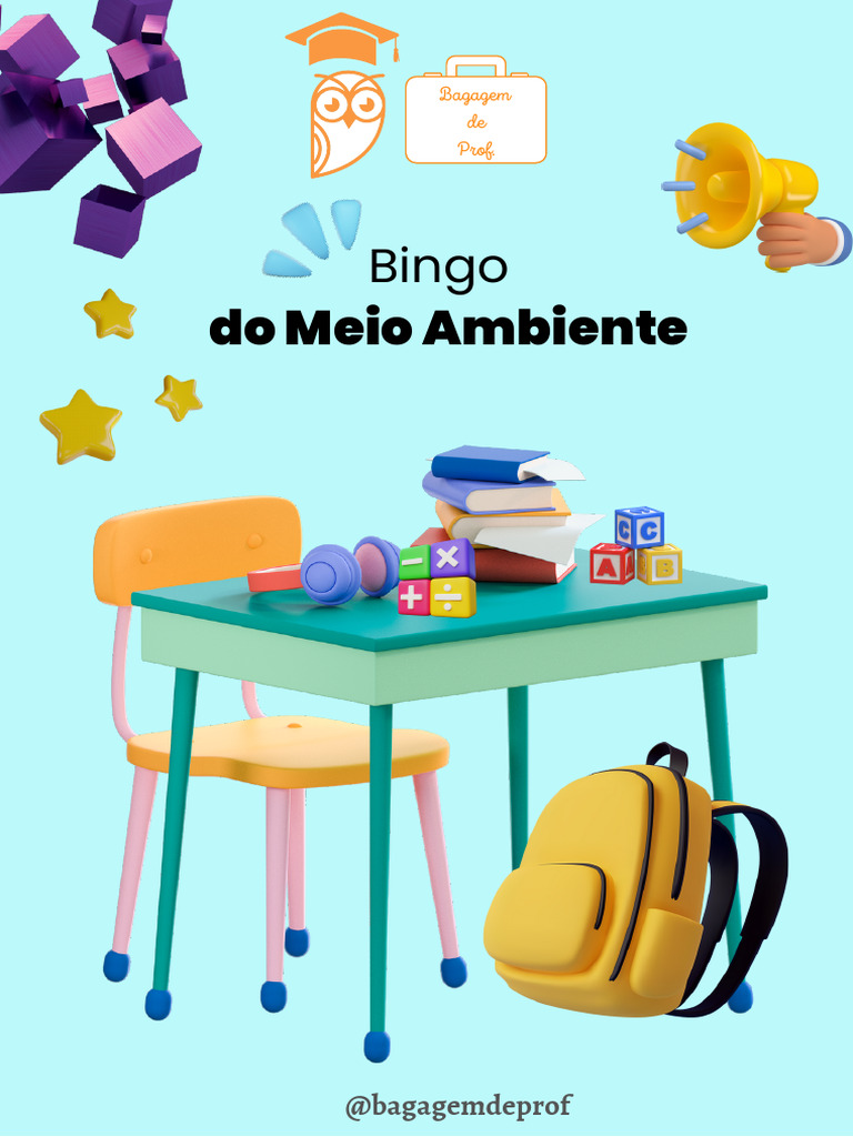 Bingo do Meio Ambiente para Imprimir | PDF