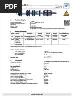 MFL-DMR ILI Tool Data Sheet | PDF | Electrical Engineering ...