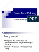 Dasar Teori Peluang