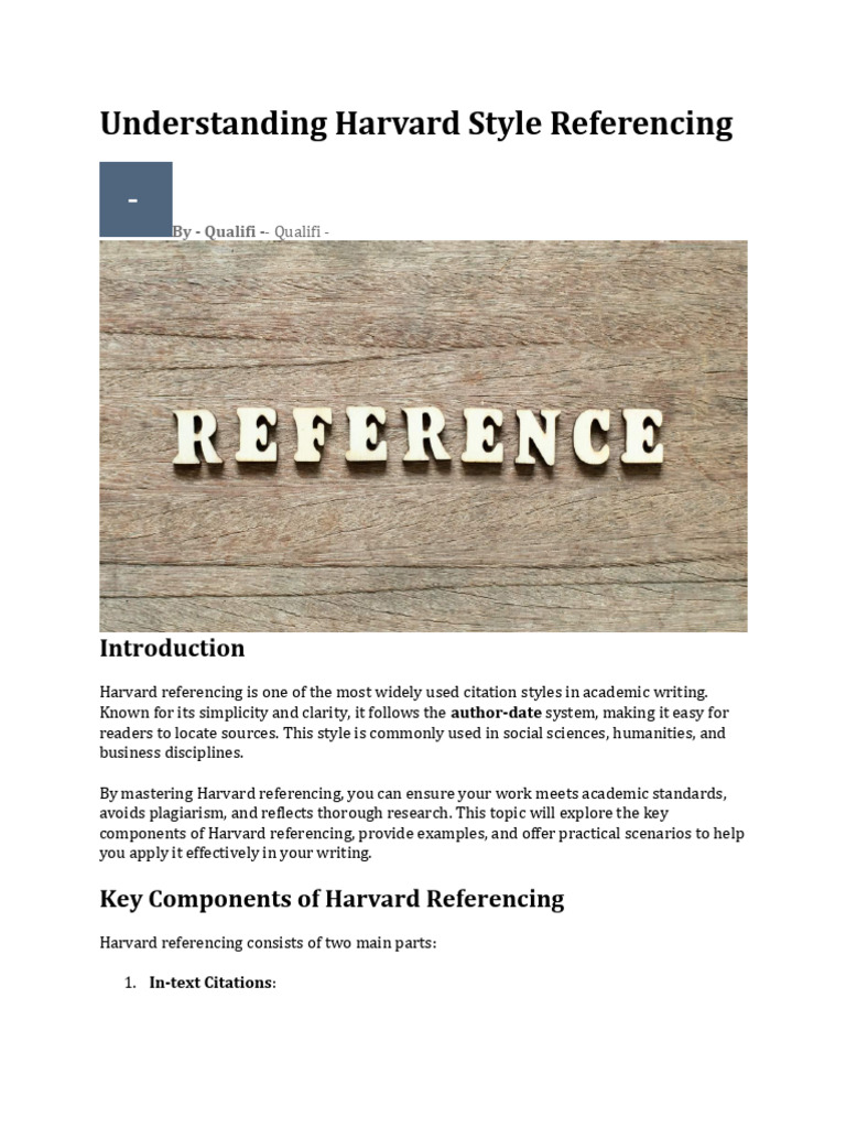 Mastering Harvard Style Referencing | PDF | Citation | Climate Change