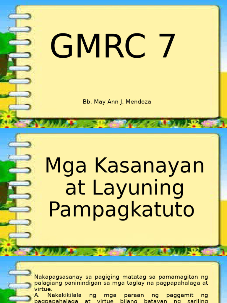 GMRC 7 | PDF