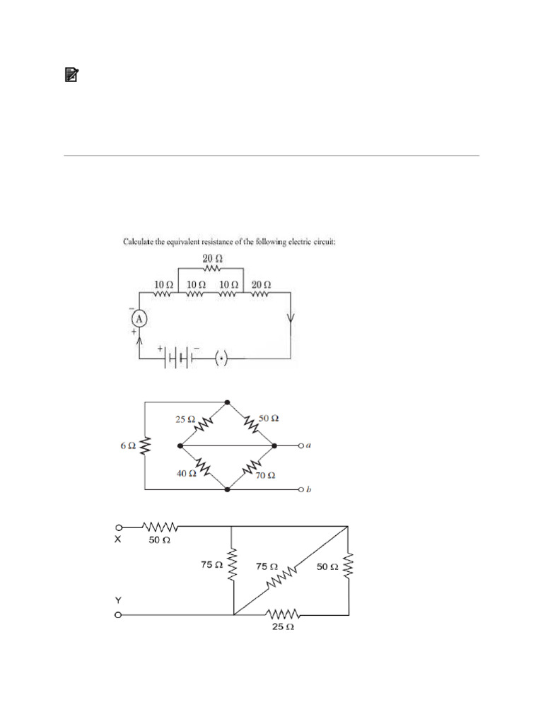 ? Class 12 Physics Test Paper Circuit Analysis | PDF