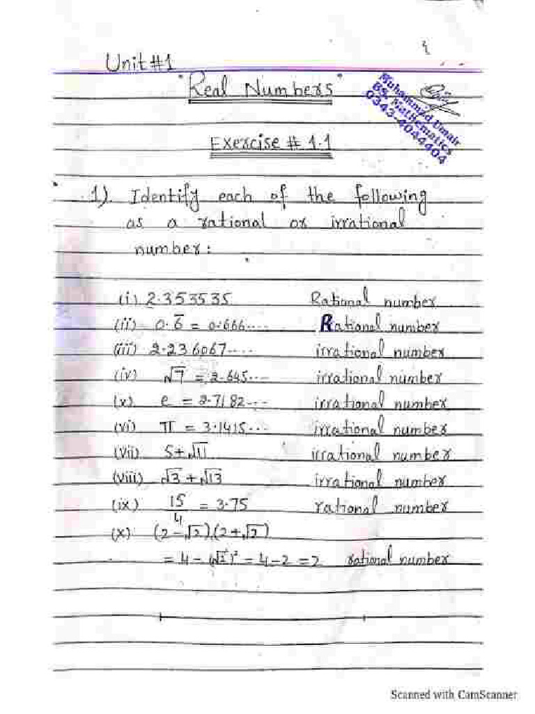 9th Class Math Solution New Book (Muhammad Umair) .PDF 11zon 11zon | PDF