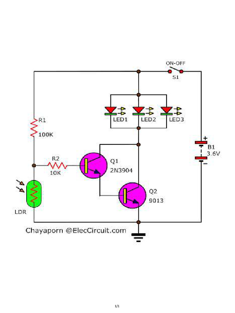 Automatic Daily Sensor Switch | PDF