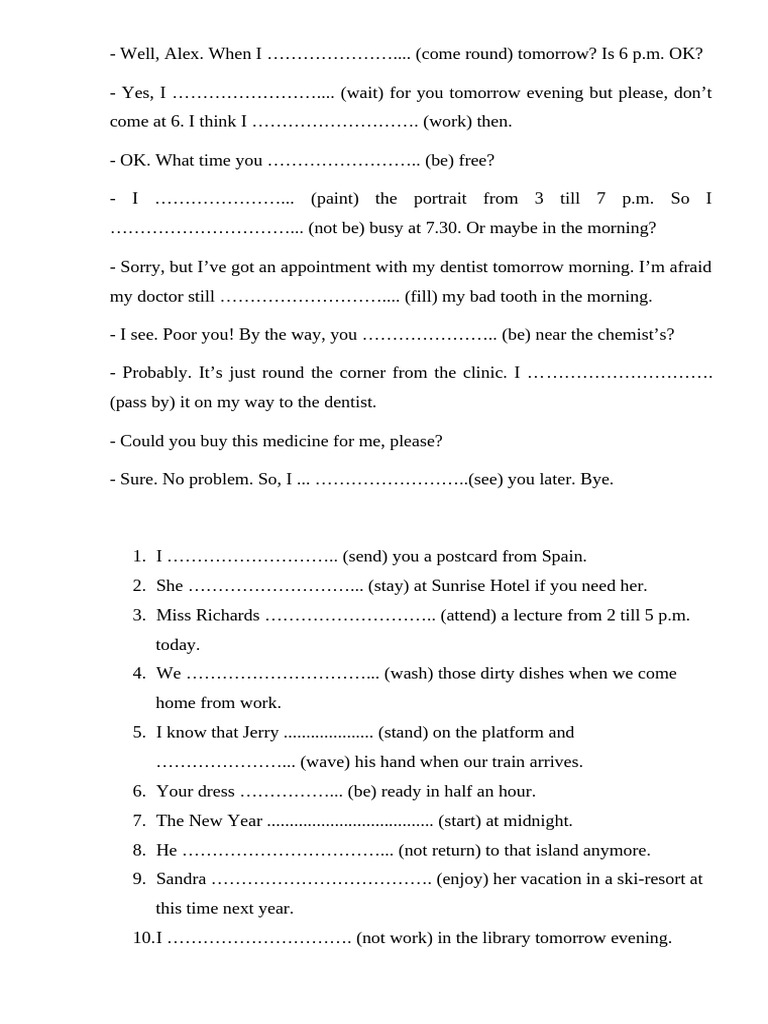 English Conversation Practice Dialogues | PDF