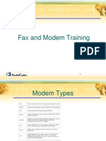 Audio Codes FAX and Modem Training