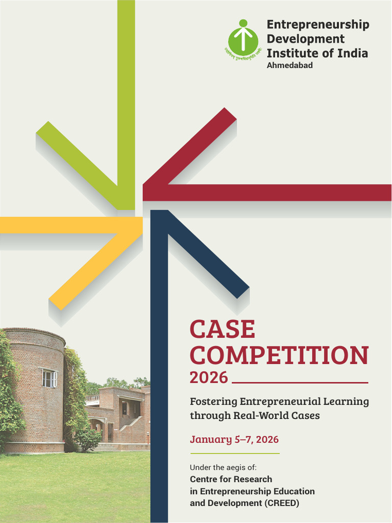 Case Competition 2026 Announcement | PDF | Entrepreneurship | Cognition
