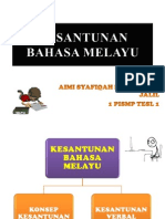 Kesantunan Bahasa Melayu