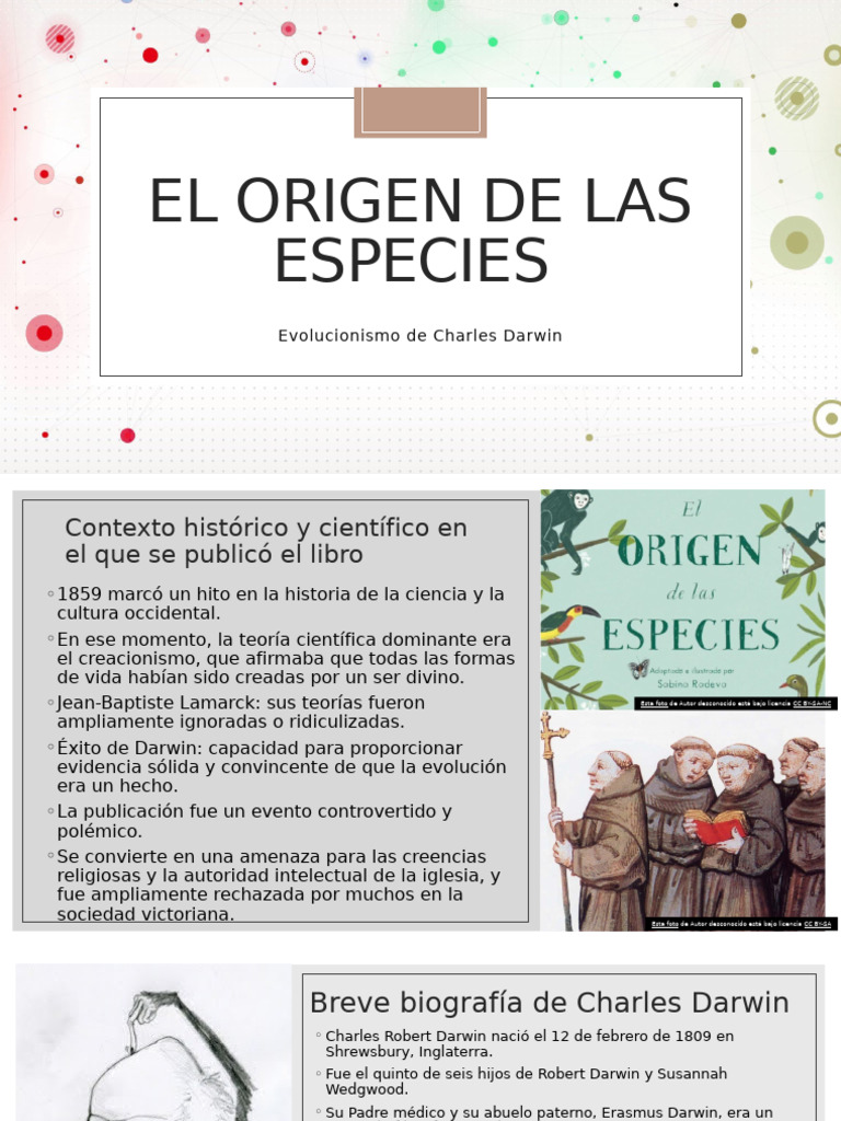 Evolución y selección natural de Darwin | PDF | Evolución | Charles Darwin