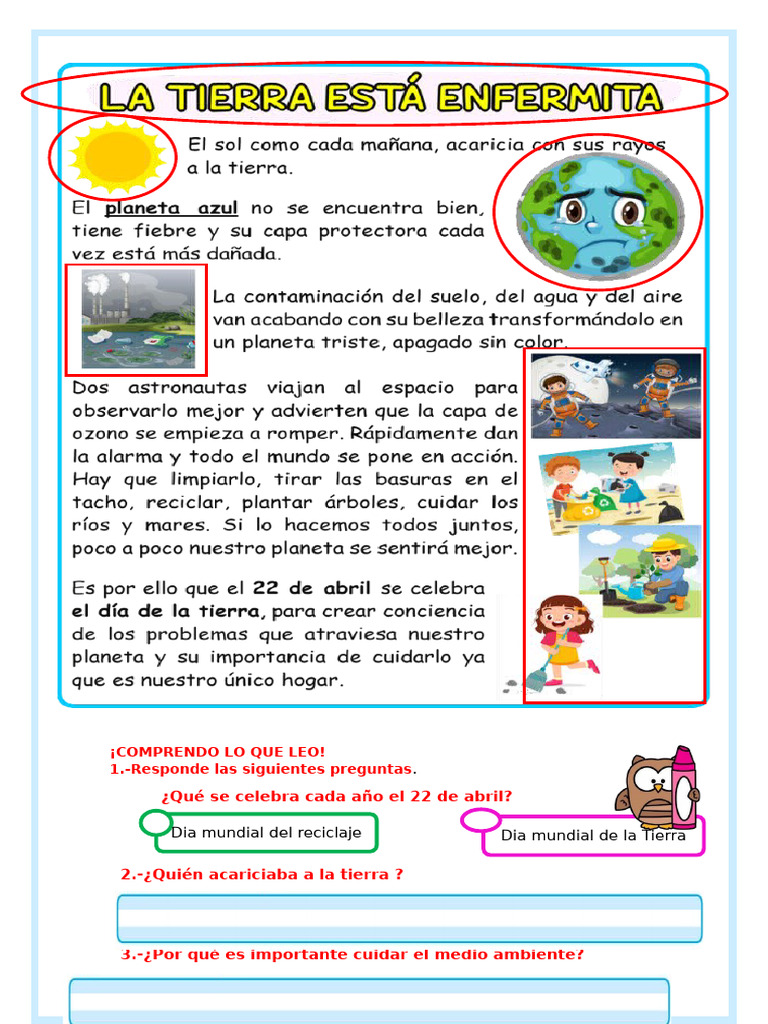Actividades de Lectura y Escritura Infantil | PDF | Caso de carta