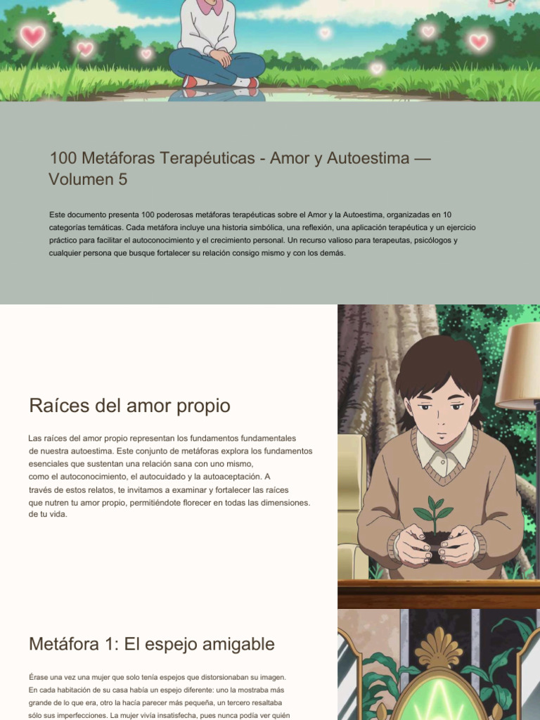 Volumen 05 Amor y Autoestima | PDF | Amor | Autoestima