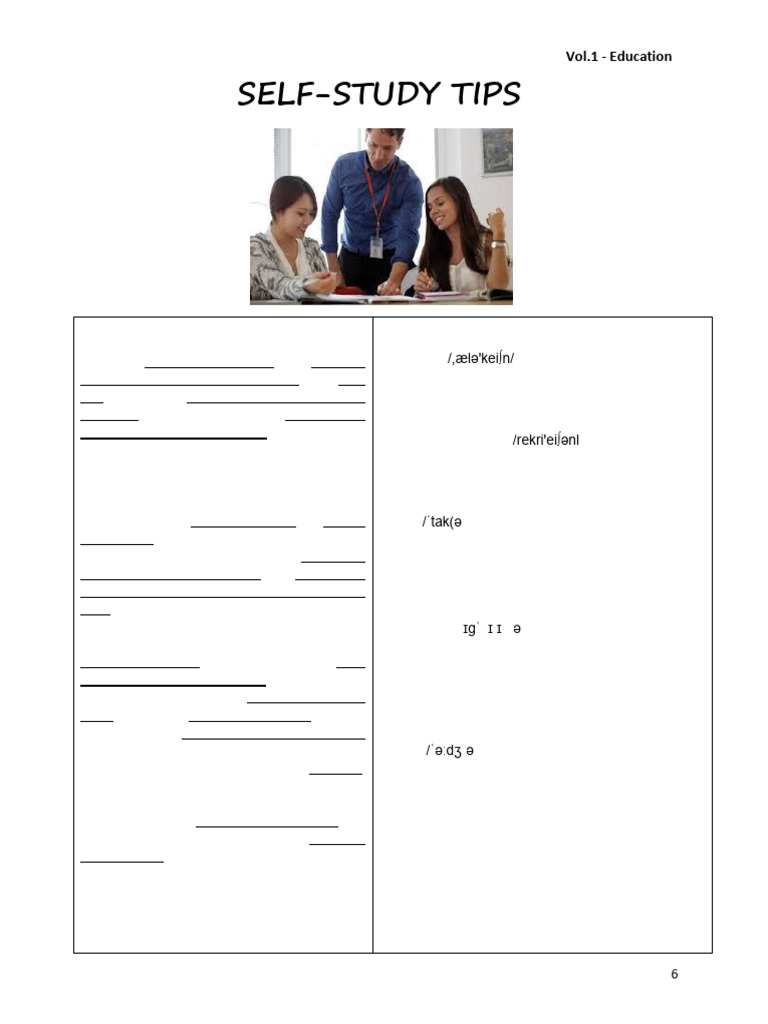 Essential Self-Study Tips Guide | PDF