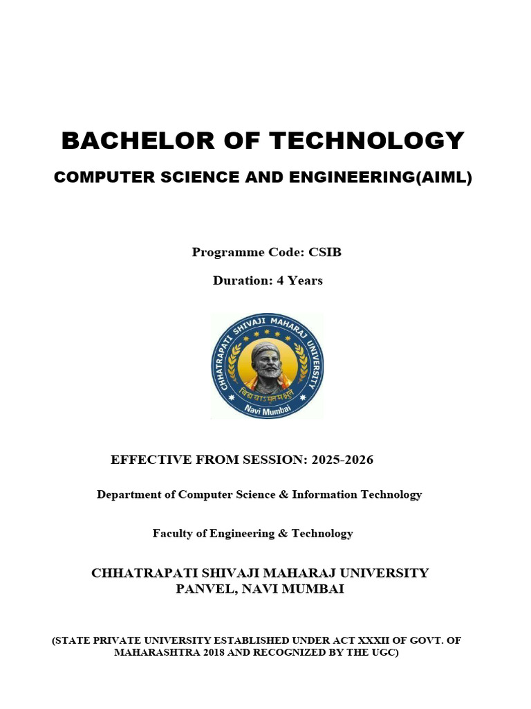 Btech Aiml 2025-2026 | PDF | Integral | Force