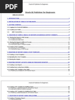 Oracle BI Publisher for Beginners