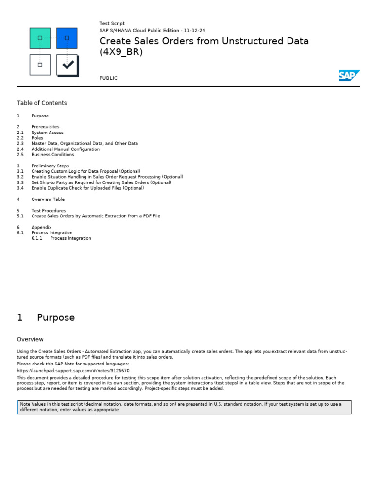 Automating Sales Orders from PDFs | PDF | Scope (Computer Science) | Data