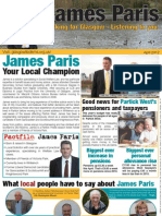 James Paris Election Leaflet - April 17th 2012