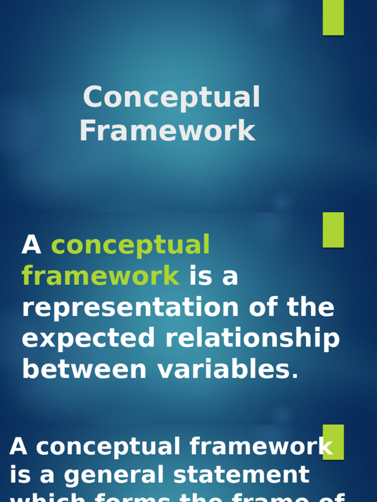 Understanding Conceptual Frameworks | PDF