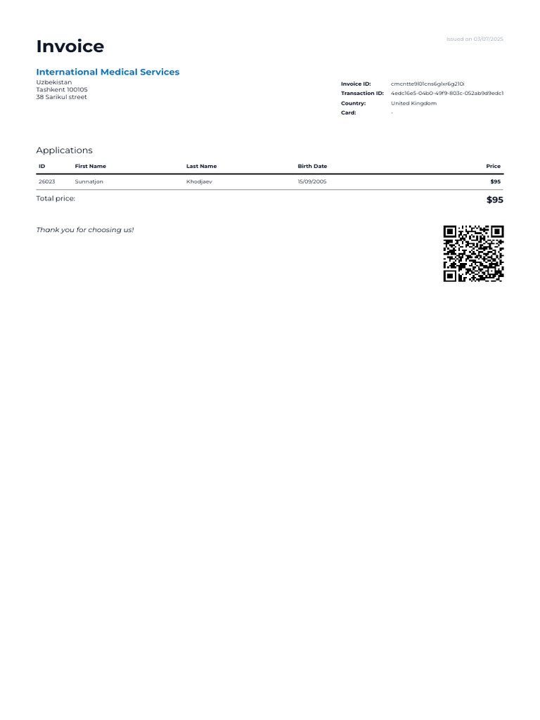 Invoice Cmcntte9l01cns6glxr6g210i | PDF