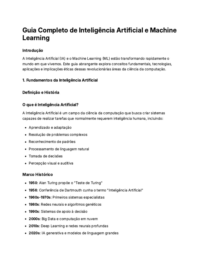Inteligencia Artificial | PDF | Inteligência artificial | Inteligência ...