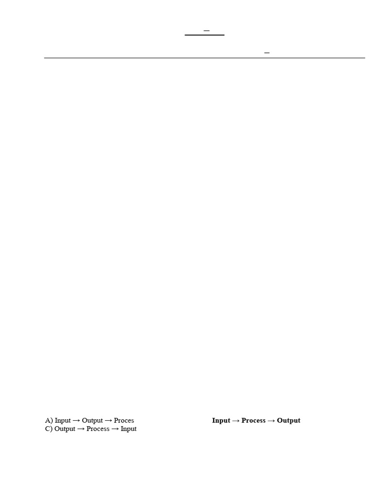 9th Grade Computer MCQs Guide | PDF | Computer Data Storage | Input/Output