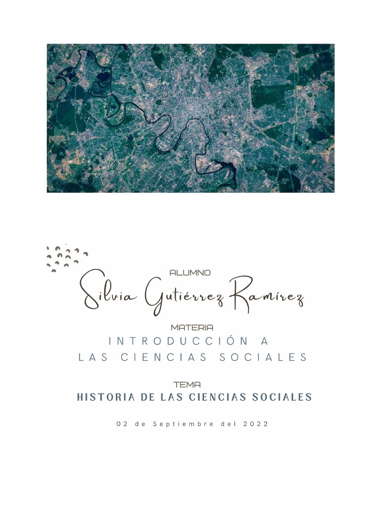 Historia y características de las ciencias sociales | PDF | Ciencias ...