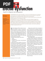 IIEF-5 Questionnaire for Erectile Dysfunction | PDF