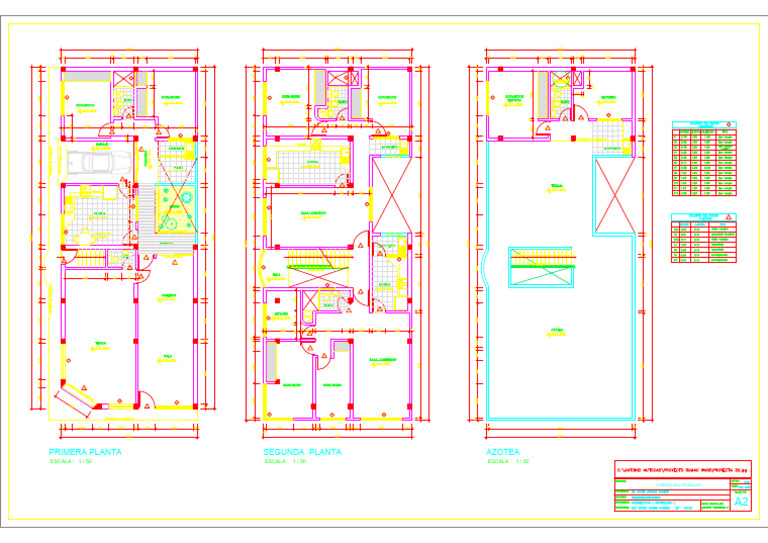 Planos de Vivienda Multifamiliar | PDF