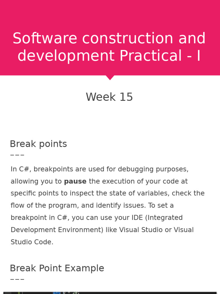 Week 15 | PDF