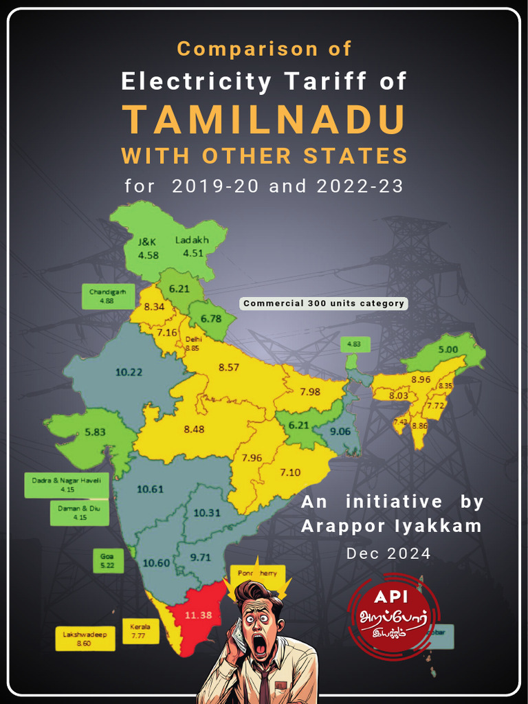 Tamil Nadu Electricity Tariff Analysis | PDF | Economies