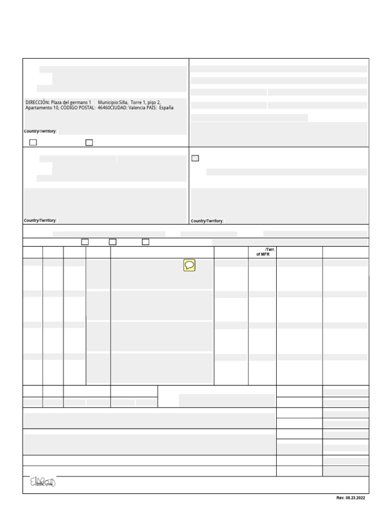 Edwin Garcia 287536116313 - Proforma Invoice | PDF | Business Documents