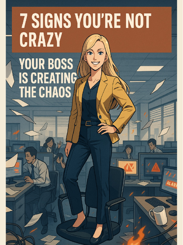 7 Signs Youre Boss Is Creating The Chaos EJE | PDF