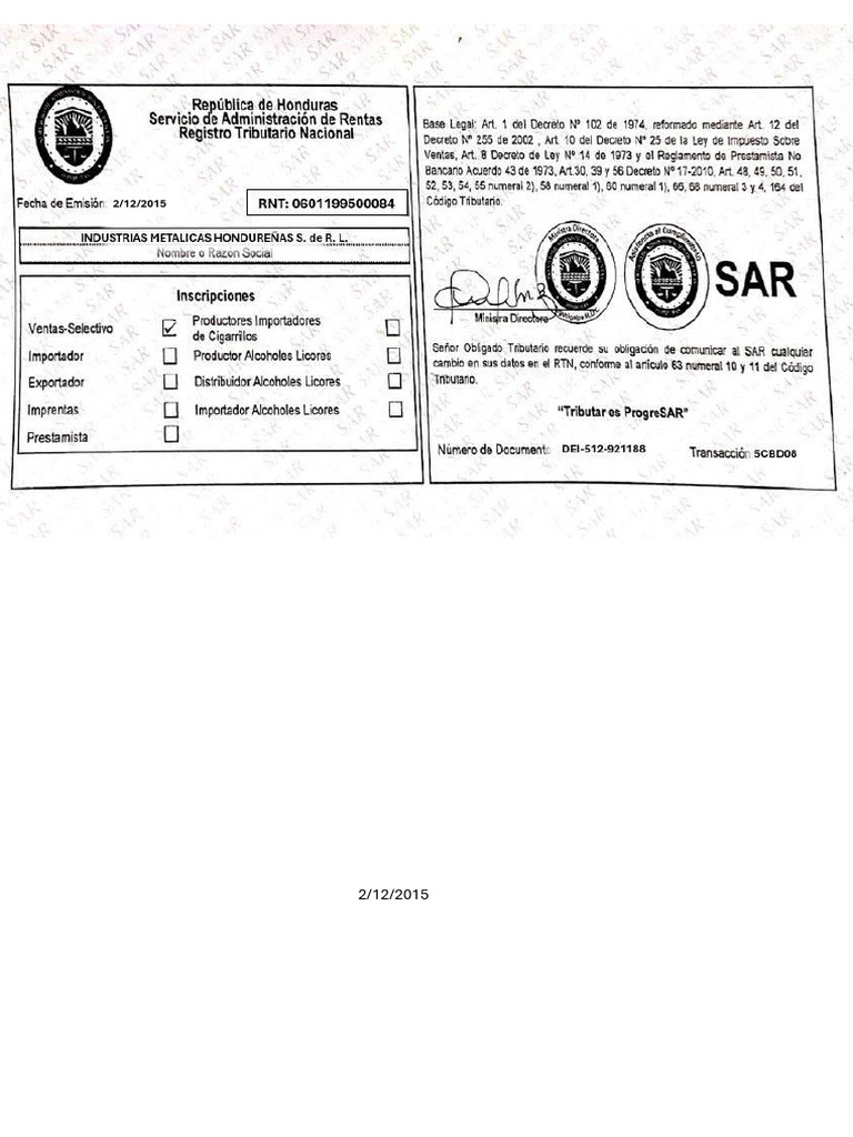 RTN | PDF