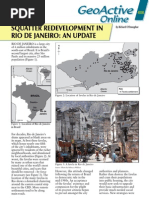 Geoactive Squatter Redevelopment in Rio