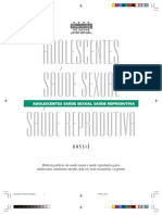 Dossie - Adolescentes Saúde Sexual Saúde Reprodutiva