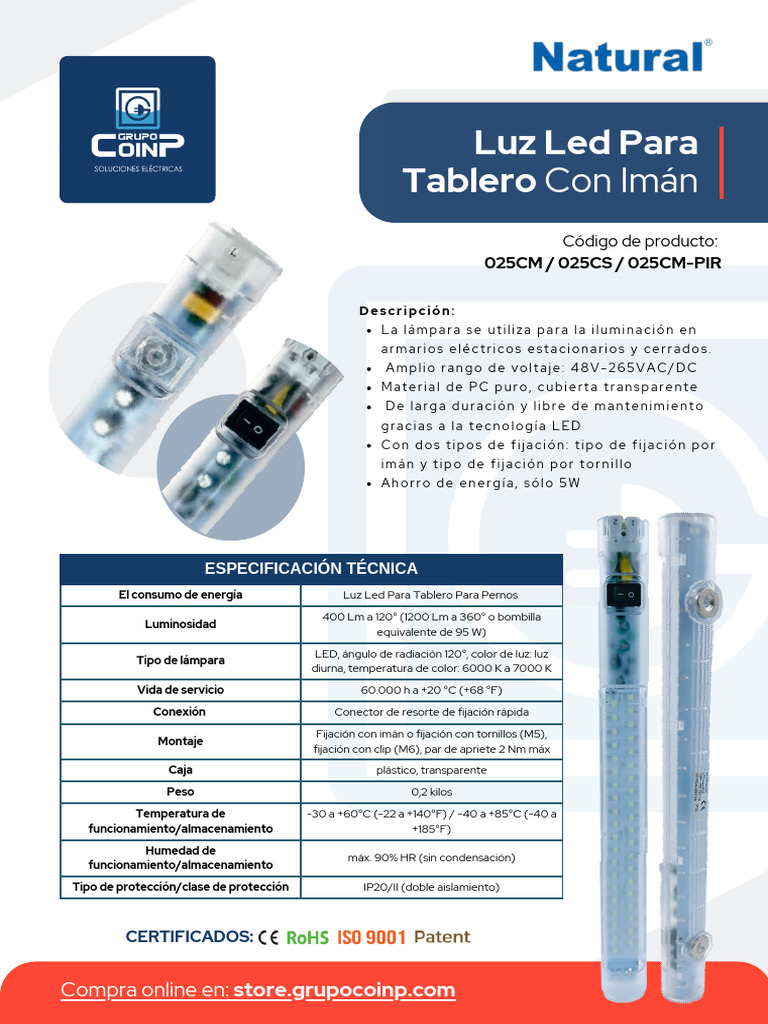 025CM | PDF | Diodo emisor de luz | Electricidad