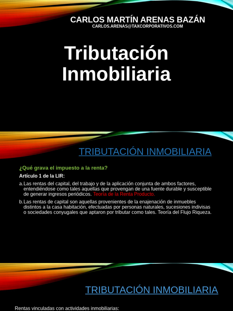 Guía de Tributación Inmobiliaria en Perú | PDF | Impuestos | Propiedad