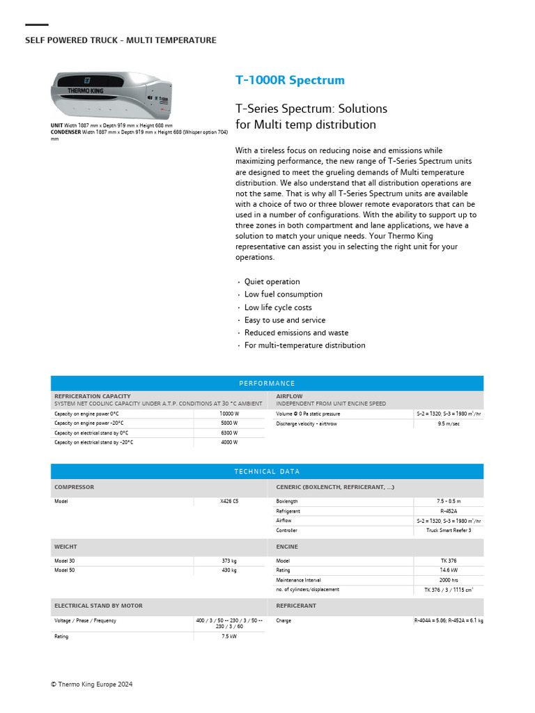 T-1000R Spectrum en | PDF | Engines | Truck