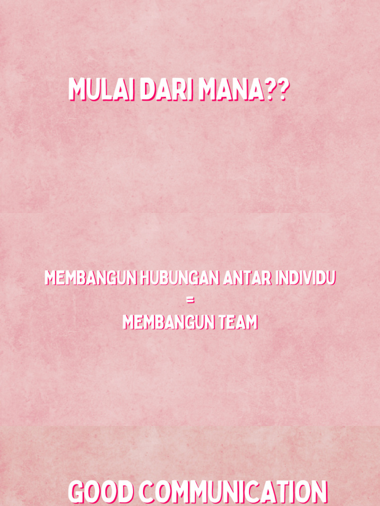 Pink Illustrated Effective Communication Presentation | PDF