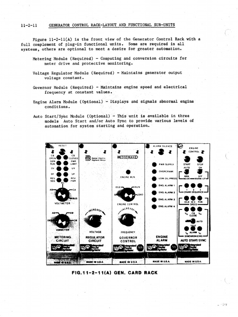 IPS Generator Control | PDF