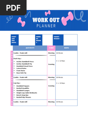 Push Pull Legs Workout Routine Pdf: Ultimate Guide for Fast Gains