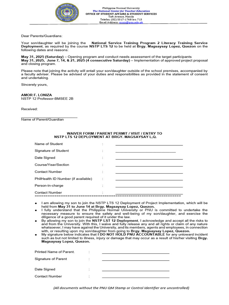 BMSEE 2B Parent Consent 1 (1) | PDF